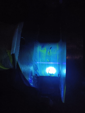 Crack detection of Wartsila Engine 4L20 crankpin
