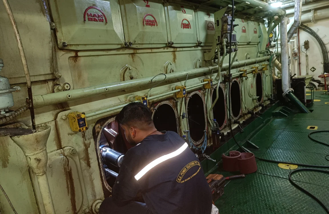 In Situ Crankshaft Grinding