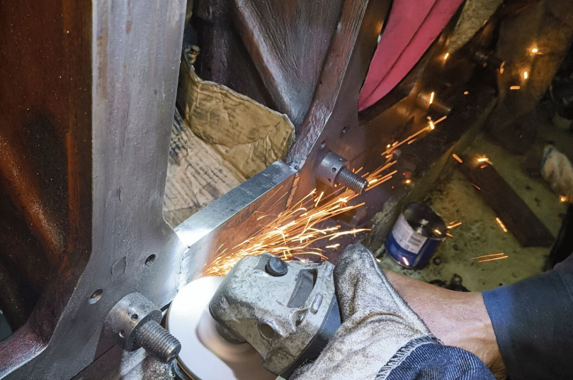 Onsite Crack Repair By Metal Stitching