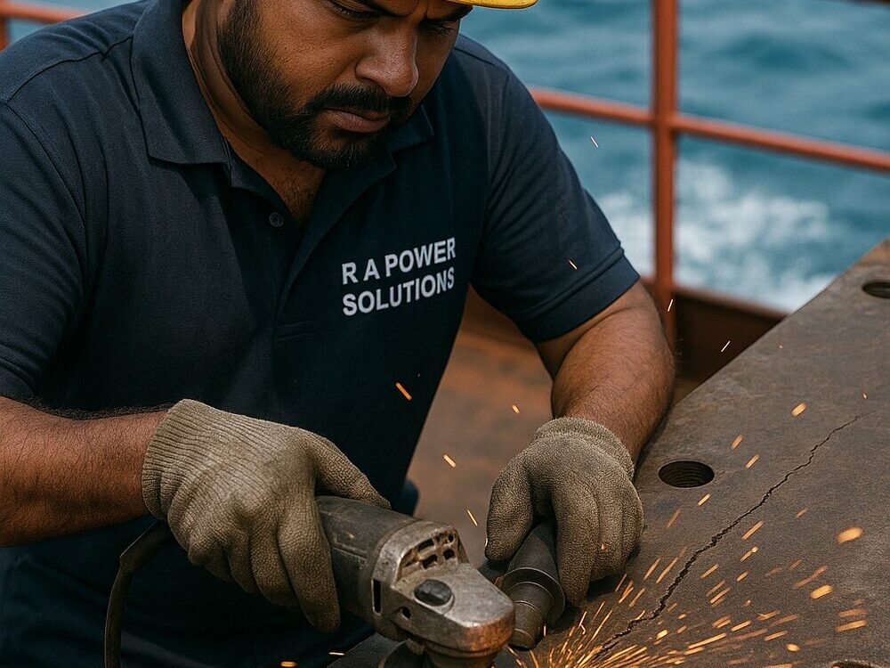 Onsite Crack Repair by Metal Stitching