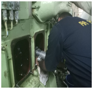 Grinding under Process of Daihatsu 5DC-17	