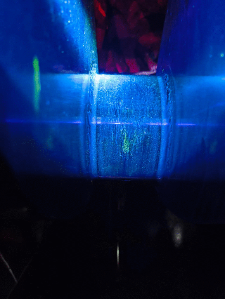 MAN B&W 5L16/24 Crankshaft During MPI Inspection         	