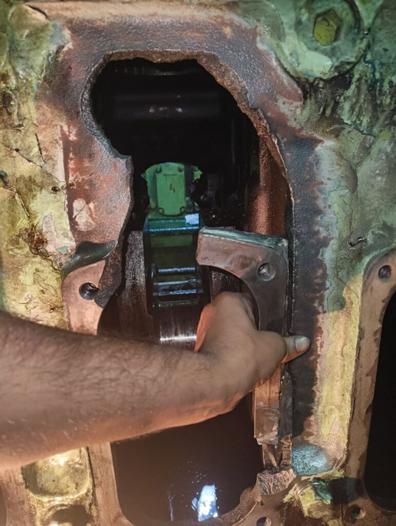 Cast Iron Crack Repair By Metal Stitching