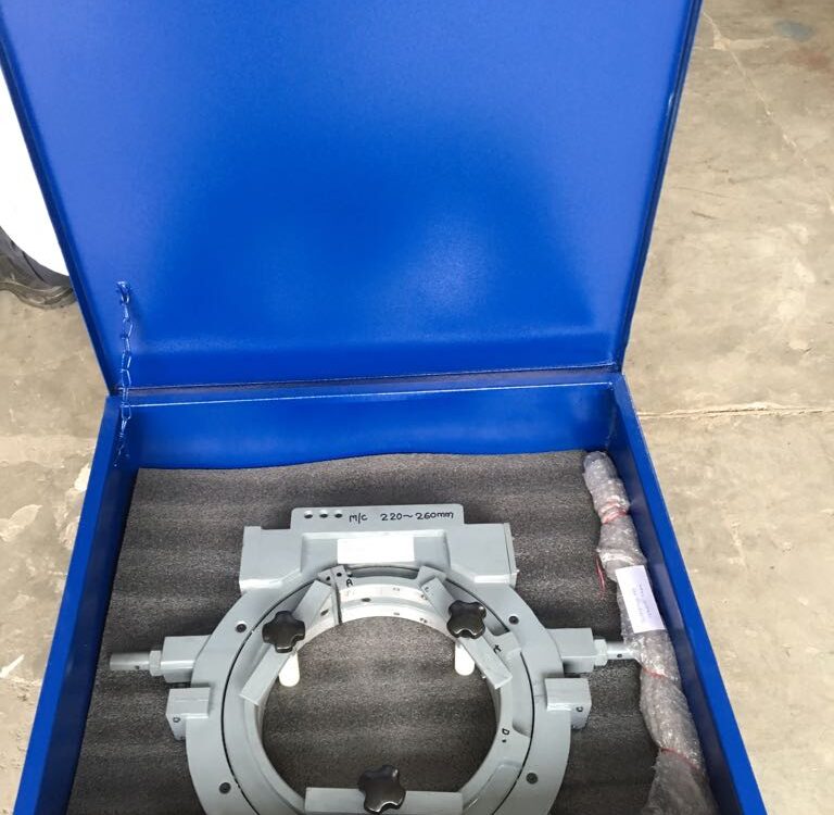 Crankshaft Grinding Machine Packed in an Aluminium Box