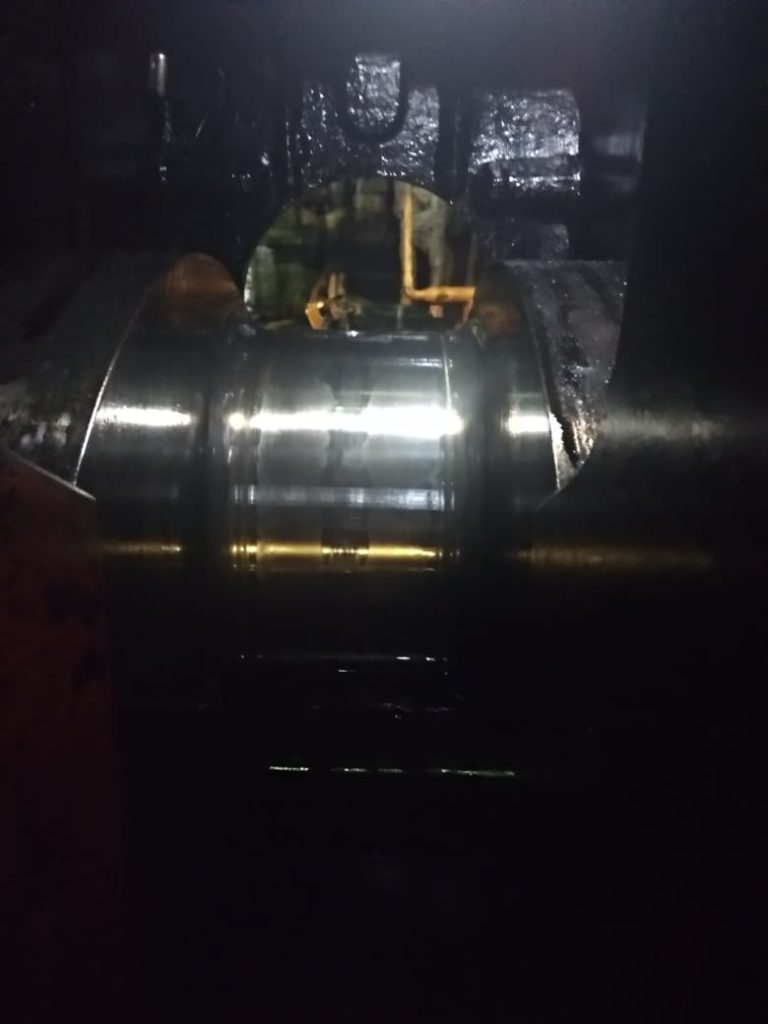 Damaged Crankpin of Mirrlees Blackstone Engine