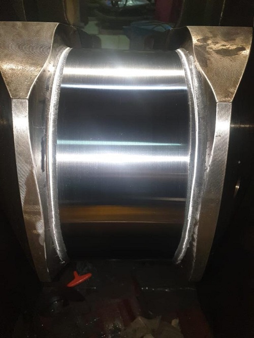 Insitu Machining of Sulzer Z 40 48 Crankshaft