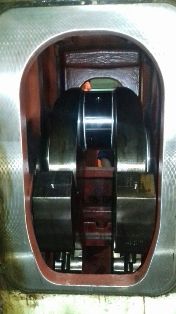 Inspection of Crankpin of MAN Engine