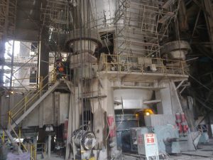 Metal Stitching of Forging Press – Crack Measuring 230 inches