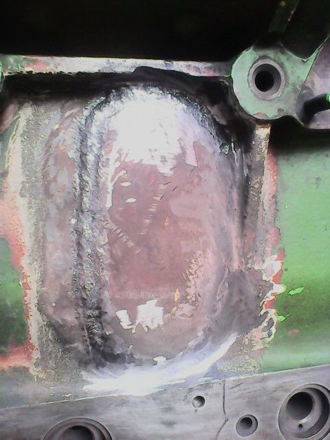 Metal Stitching of Jenbacher Engine Block